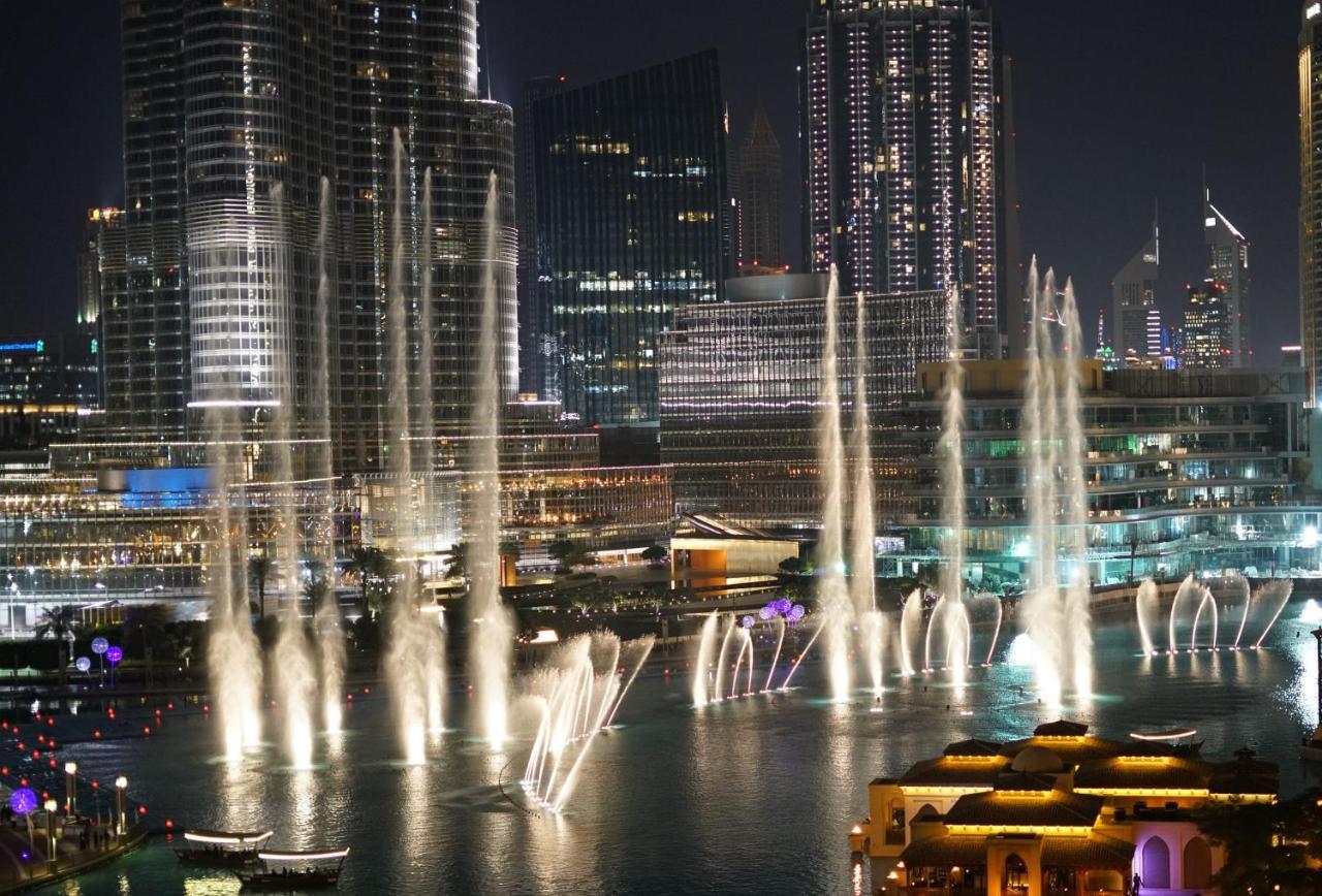 Elite Royal Apartment - Full Burj Khalifa & Fountain View - Opal - 2 Bedrooms Plus 1 Open Bedroom Without Partition Dubai Exterior foto