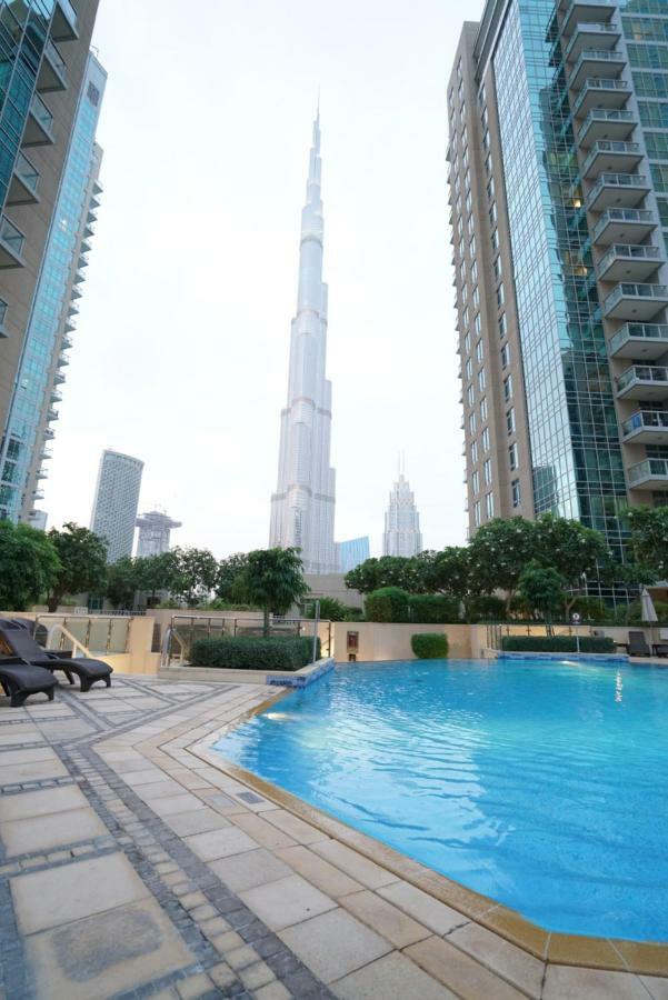Elite Royal Apartment - Full Burj Khalifa & Fountain View - Opal - 2 Bedrooms Plus 1 Open Bedroom Without Partition Dubai Exterior foto